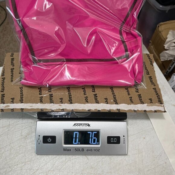 Athleta Shirt Womens Small Pink Summer Shade Rash Gaurd Surf Too Long Sleeve - Picture 11 of 11